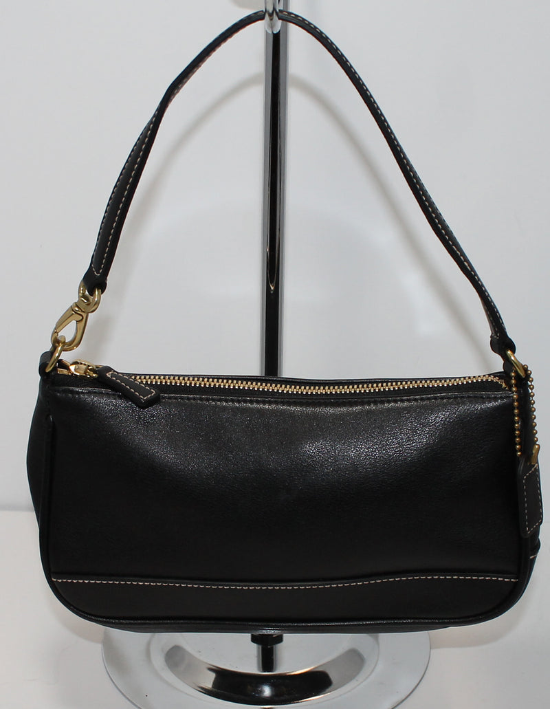 Auth COACH Black Leather 36536 Used Women Shoulder crossbody Bag | eBay